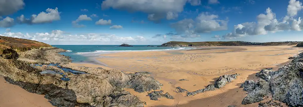 Crantock Beach, Newquay, Cornwall.